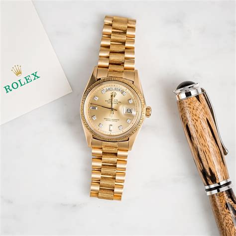 rolex 1807 for sale|rolex president bark finish.